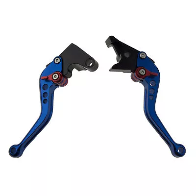Hand Blue For Yamaha YZF R6 99-04 R1 R6s CNC Shorty Brake Clutch Levers Finger • $34.74