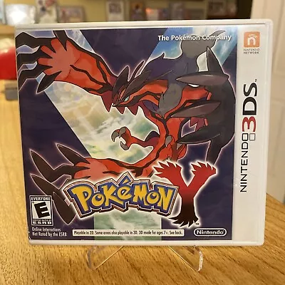 Case And Manual Only NO GAME Pokemon Y Nintendo 3DS Authentic • $17.99