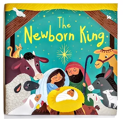 The Newborn King First Christmas Nativity Scene Baby Holiday Picture Story Book • $6.90