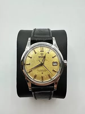 VINTAGE Omega Constellation 504 Calendar Chronometer 34mm Watch ✅FREE SHIPPING✅ • $1600