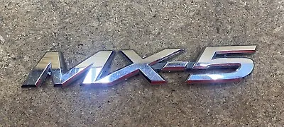 2016-2019 Mazda MX-5 Miata Rear Chrome  MX-5  Bumper Emblem OEM NA1P-51-721 • $25