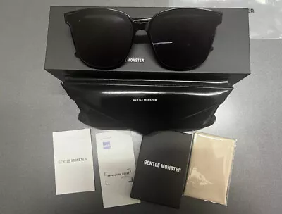 $90 • Buy Gentle Monster ECO Jackie 01 Unisex Sunglasses Black Package