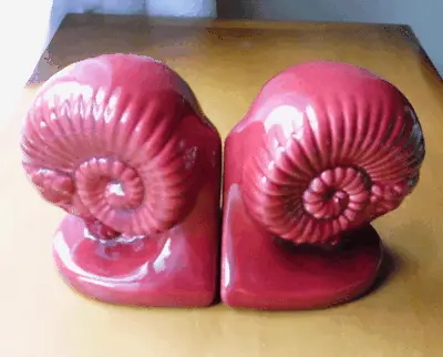 Spectacular Royal Haeger Rams Head Bookends~Maroon Gloss Glaze~pristine-NR • $85