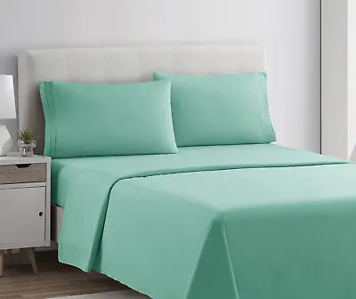 1800 Series 4 Piece Bed Sheet Set Hotel Luxury Ultra Soft Deep Pocket Sheets Set • $28.49