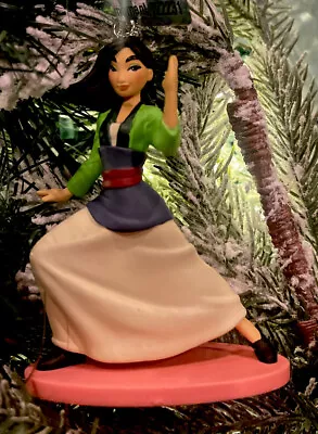 2023 Asian Princess Mulan Fighting Christmas Tree Ornament New • $8.99