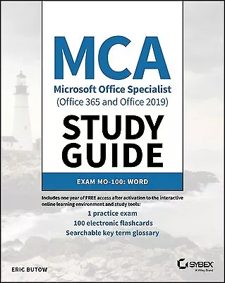 MCA Microsoft Office Specialist (Office 365 And Office 2019) Stud 9781119718260 • $47.88