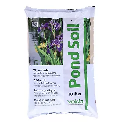 Pond Aquatic Compost Soil Planting Pot Marginal Lillie Plant Garden 10l Fish Koi • £11.65