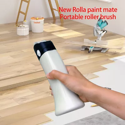 Roller Brush Handle DIY Craft Tool House Paint Rollers Runner For Wall Decorate • £6.35