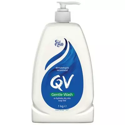 Ego Qv Wash Gentle 1L Designed For Dry And Sensitive Skin FREE POSTAGE • $30.56