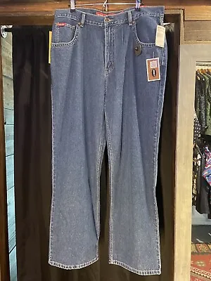 NWT Y2K Ecko Unltd Baggy Pants 36 X 32 Light Wash Denim • $50