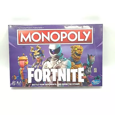 Hasbro E6603 Kids Monopoly: Fortnite Edition Board Game Age 13+ Sealed • $19.30