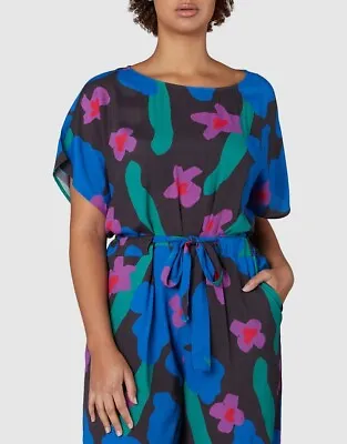 $161 • Buy New! Pretty GORMAN  Lawn Daisy” Pantsuit Jumpsuit -  Size 14