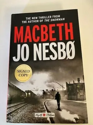 Macbeth By Jo Nesbo Signed First Edition First Printing Like New • $49.95