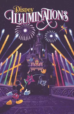 Magic Kingdom Illuminations Mickey Mouse 11x17 Poster Print Disney • $17.99