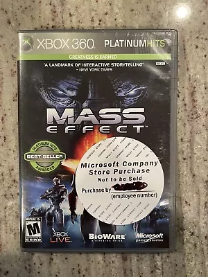 Mass Effect -- Platinum Hits (Microsoft Xbox 360 2009) Complete- Free Shipping • $7.59