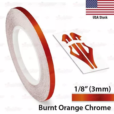 1/8  Roll Vinyl Pinstriping Pin Stripe Solid Line Car Tape Decal Stickers 3mm • $8.95