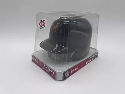 NY Mets Mini Batting Helmet With Display Stand MLB 2007 New In Box • $10.99