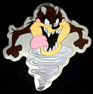 Looney Tunes  Tazmanian Devil  Metal Sticker 4 X 4 1/4  Nice! • $4.90