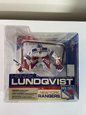 Henrik Lundqvist New York Rangers Chase: Away White Series 13 McFarlane Figure • $72.83