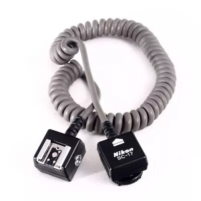 Nikon SC-17 Off-Camera Flash Extension TTL Hot Shoe Cord • $18.99