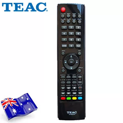 TEAC Original Brand New TV Remote 0118020315 Black Matte LEDV2282FHD LCDV3256HDR • $25