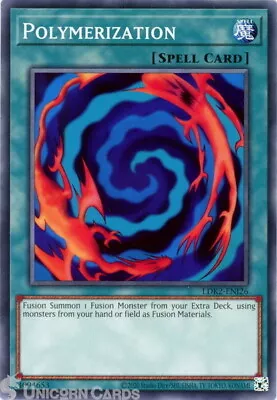 LDK2-ENJ26 Polymerization UNL 2024 Edition Mint YuGiOh Card • £2.09