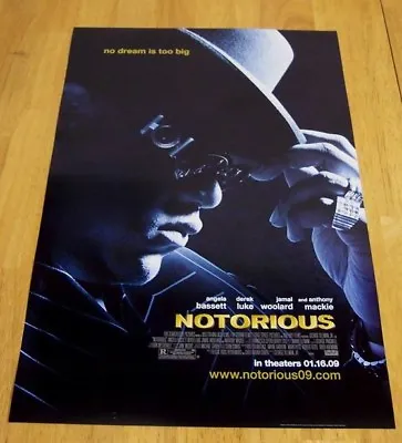 $15 • Buy NOTORIOUS BIG The Movie PROMO POSTER Biggie Smalls NEW