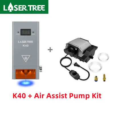 K40 LASER TREE 40W Optical Power Laser Cutting Engraver Module+Air Assist Pump • £699