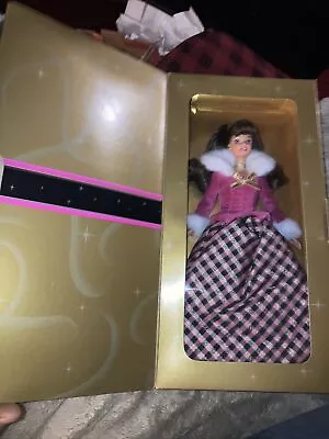 NEW 1996 Mattel Winter Rhapsody Barbie Doll AVON Exclusive Brunette 16873 • $9.99