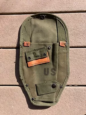 Vietnam M-56 M1956 Canvas Shovel Cover E-Tool Field Web Gear Equipment • $24.99