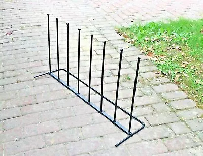 4 Pairs Boot Rack Wellie Welly Holder Stand Storage Steel Black Powder Coated • £14.99