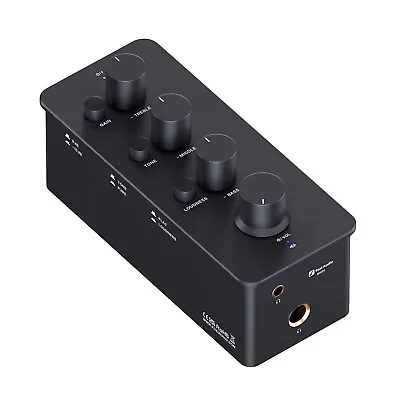 Fosi Audio SK01 Mini Headphone Amplifier & Preamplifier Bass Home Stereo Amp • $69.99