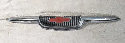 $125 • Buy Vintage 1956 1957 Chevy Truck Hood Ornament Chrome Front Trim Molding Emblem