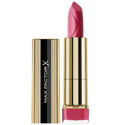 £3.98 • Buy Max Factor Secret Cerise Lipstick 660 Colour Elixir Deep Pink/Red Satin Finish