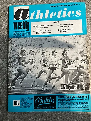 £6.99 • Buy ATHLETICS WEEKLY - 6 January 1973 - Jack Barlow; African Middle Distance