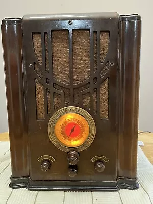 Fada Vintage 1930’s Art Deco Tombstone Radio All Original • $385