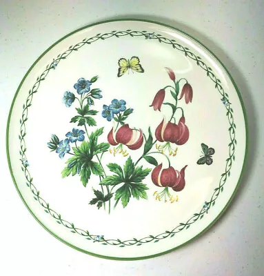 Mikasa Studio Nova Garden Bloom Cake Plate Cookie Serving Tray Vtg Y2372 12 1/2  • $17.24