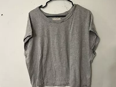 We The Free Kasee Muscle Tee Sleeveless Top Womens Large Gray • $12
