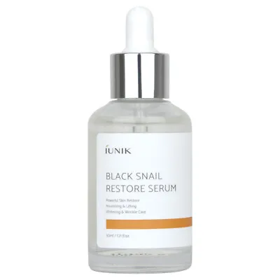 IUNIK Black Snail Restore Serum 50mL Korean Skincare Acne Anti-aging Centella • $29.50