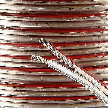 20m 2x 2.5mm 14AWG Multi-Strand Loud Speaker Cable/Wire For Home Or Car Audio • £13.92