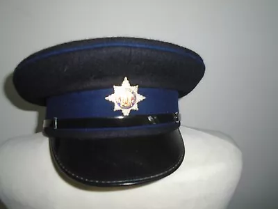 £35 • Buy Royal Dragoon Guards  Mens Peaked Cap With Badge Size 57cm British Army Issue