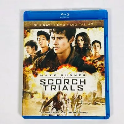 Maze Runner: The Scorch Trials Blu-Ray + DVD + DHD - VG • $6.95