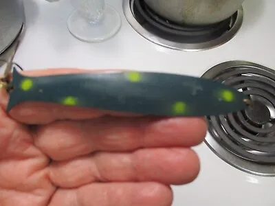 GREEN MOOSELOCK WOBBLER FISHING LURE SPOON 3/8 Oz • $12