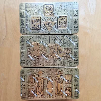 YuGiOh! Complete Pharaonic Tablet Of Gold Tins New & Sealed MP20+MP21+MP22 ALL 3 • £97.50