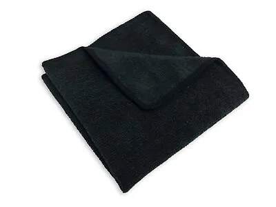 240 Case 16 X16  Economy Grade Microfiber Cleaning/Auto Towels 220GSM Black USA • $90