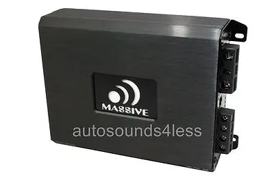 New Massive Audio EX2 480 Watts RMS EDGE Series 2 Channel Car Audio SQ Amplifier • $110.49