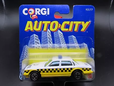 Corgi Mattel Auto City Jaguar Xj12 Police Car Htf - Corgi Jaguar Xj12 Auto City • $17.95