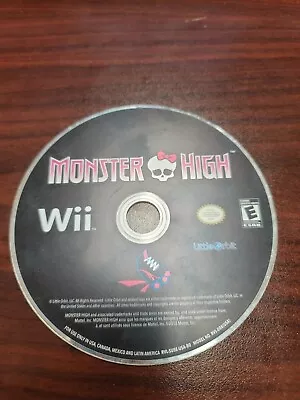 Monster High Skultimate Roller Maze (Nintendo Wii) NO TRACKING - DISC ONLY #2295 • $5.55