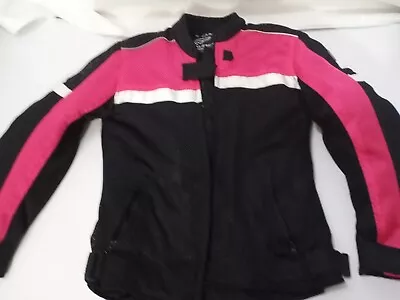  Fulmer Womesn Padded Motorcycle Riding Jacket Size S • $39.95