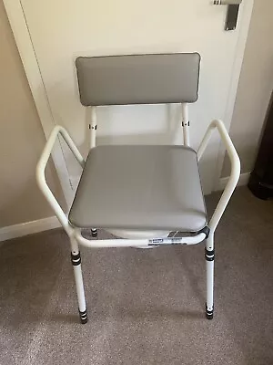 Commode Toilet Chair For Bedroom Bedside Commodes With Bucket Disabled Toilet • £5